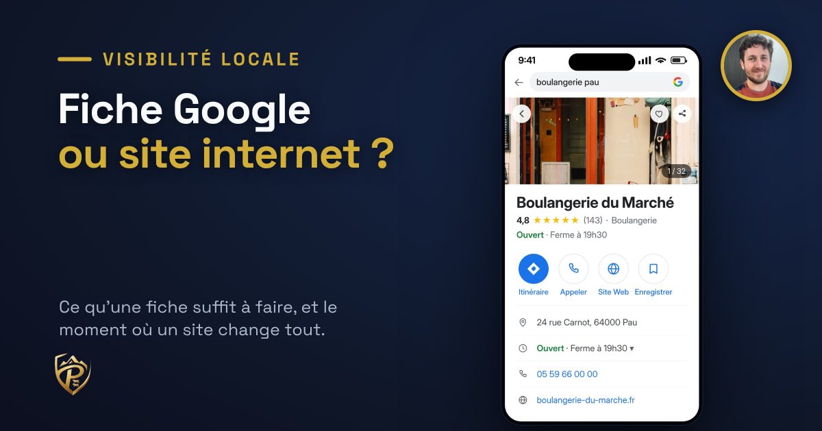 Faut-il un site internet si vous avez déjà une fiche Google ?