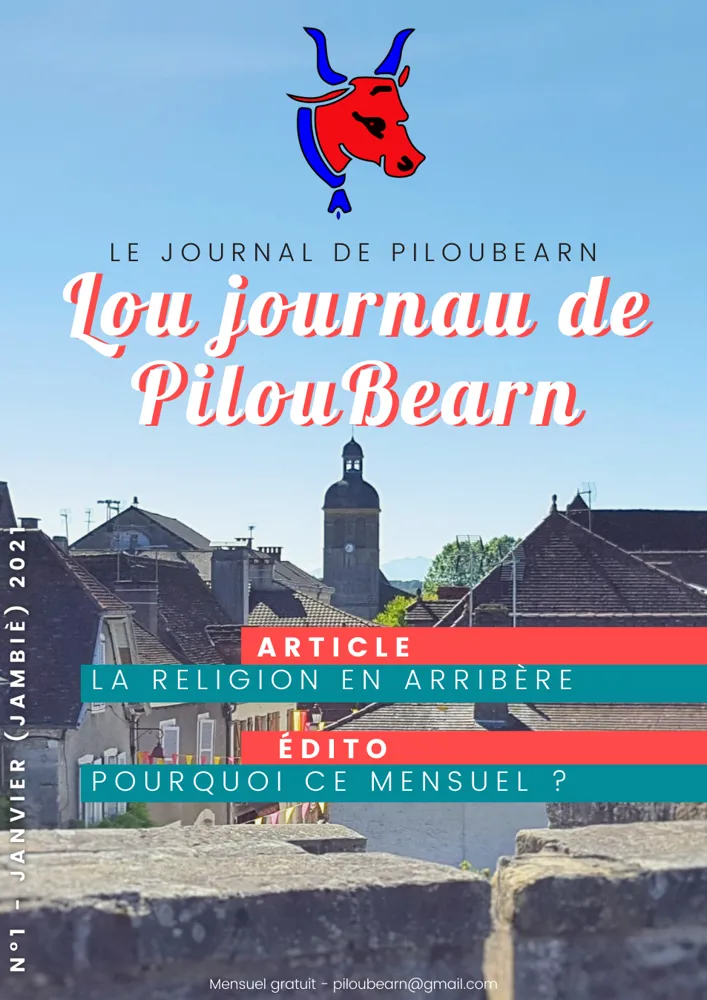 Couverture du premier numéro de Lou Journau de PilouBéarn